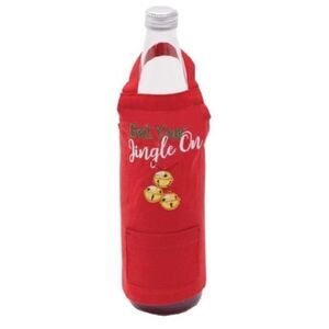 Brand New C&F Home Christmas Holidays Get Your Jingle On Wine Gift Bag Apron